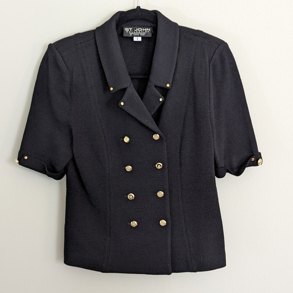St. John by Marie Gray Double Breasted Jacket